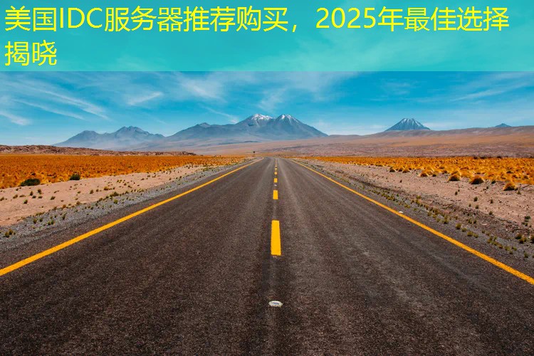 美国IDC服务器推荐购买，2025年最佳选择揭晓