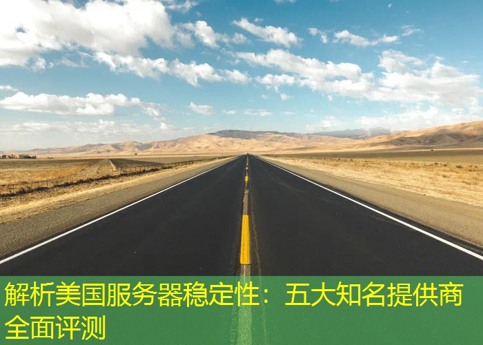 解析美国服务器稳定性：五大知名提供商全面评测