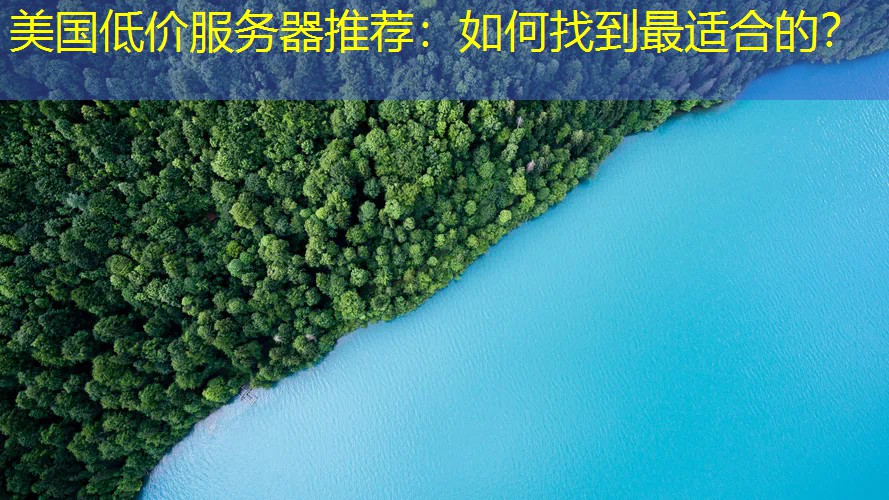 美国低价服务器推荐：如何找到最适合的？