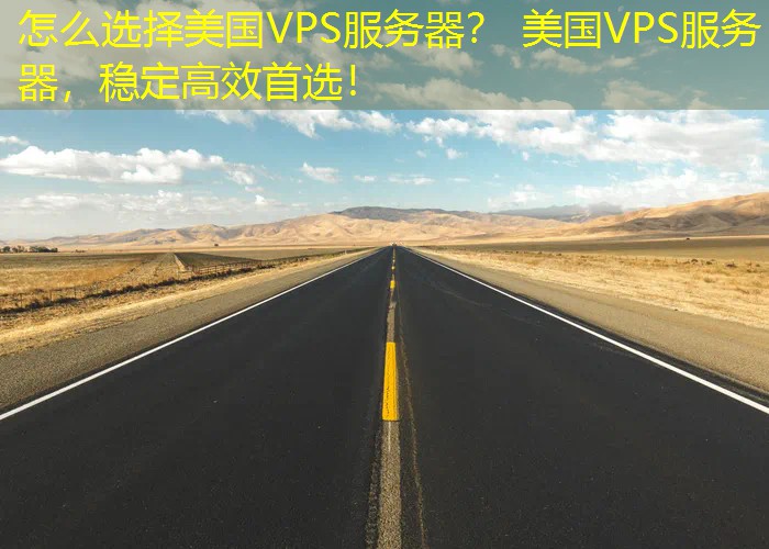 怎么选择美国VPS服务器？ 美国VPS服务器，稳定高效首选！