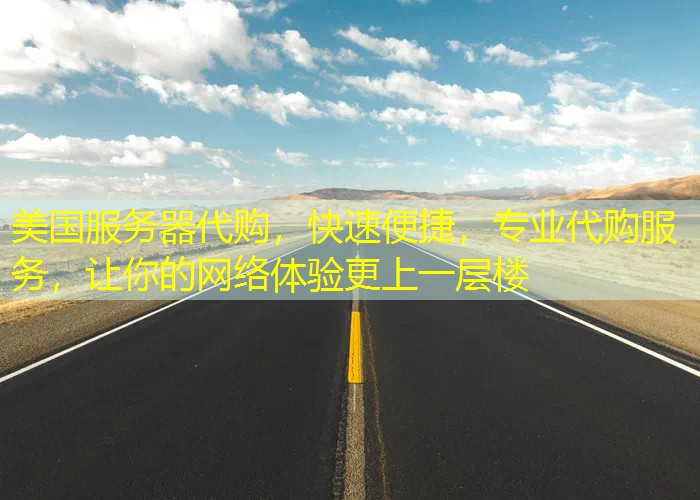美国服务器代购，快速便捷，专业代购服务，让你的网络体验更上一层楼