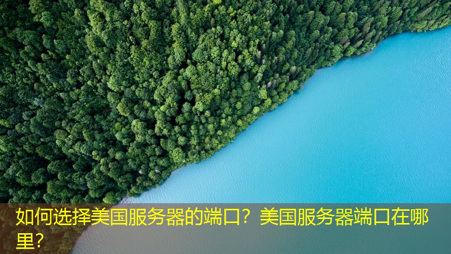 如何选择美国服务器的端口？美国服务器端口在哪里？